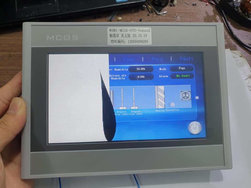 Dịch vụ thay tấm cảm ứng màn hình MCGS tại Catec Automation