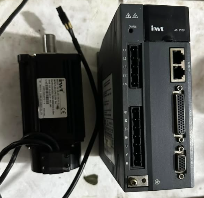 Sửa động cơ Servo INVT hư bạc đạn, hư encoder, hư cốt, bảo hành uy tín