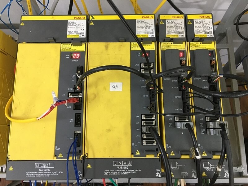 Sửa động cơ Servo Fanuc hư bạc đạn, hư encoder, hư cốt, bảo hành uy tín