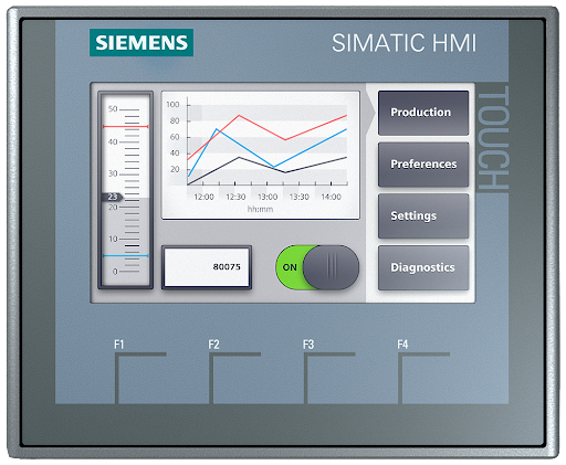 Màn hình HMI Siemens 6AV6647-0AB11-3AX0 - HMI KTP600 Basic mono - 6''- giá rẻ