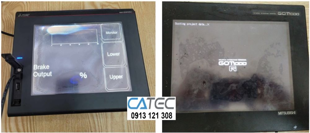 Dịch Vụ Sửa Màn Hình Cảm Ứng HMI Toàn Quốc - Chuyên Gia Mitsubishi GS2107, Lỗi 325A