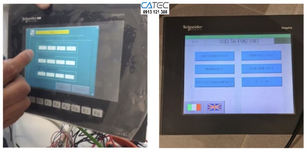 Sửa Màn Hình HMI Schneider Báo Lỗi: Xử Lý Triệt Để Tận Xưởng