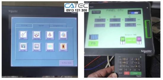 Sửa Màn Hình HMI Schneider Bấm Không Ăn, Không Hiển Thị - CAM KẾT HẾT LỖI 100%