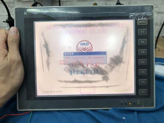 SỬA MÀN HÌNH HMI 7 INCH LỖI HIỂN THỊ LOANG MỜ