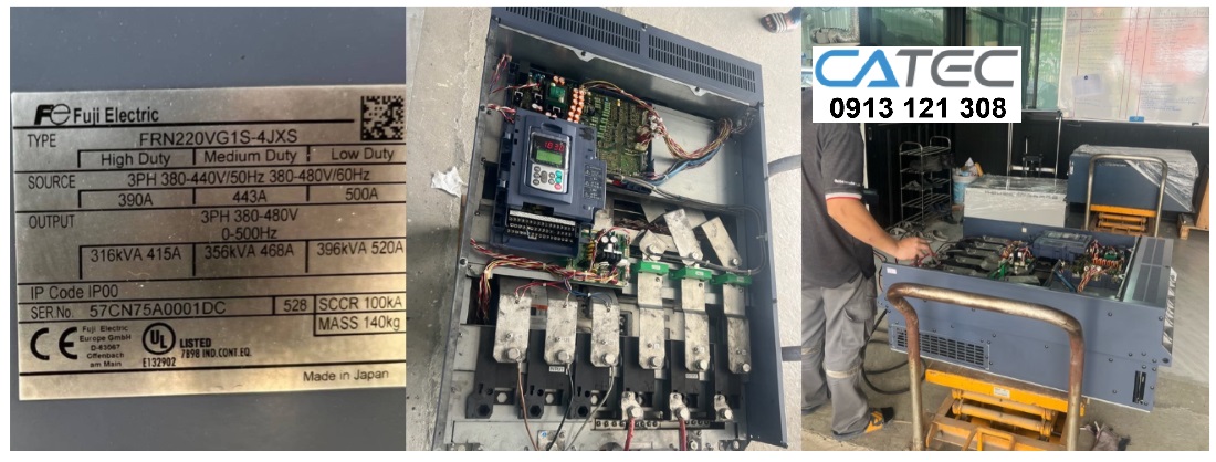 Sửa Nhanh Biến Tần Fuji Không Lên Nguồn, Màn Hình Không Hiển Thị - Có Mặt Trong 2H