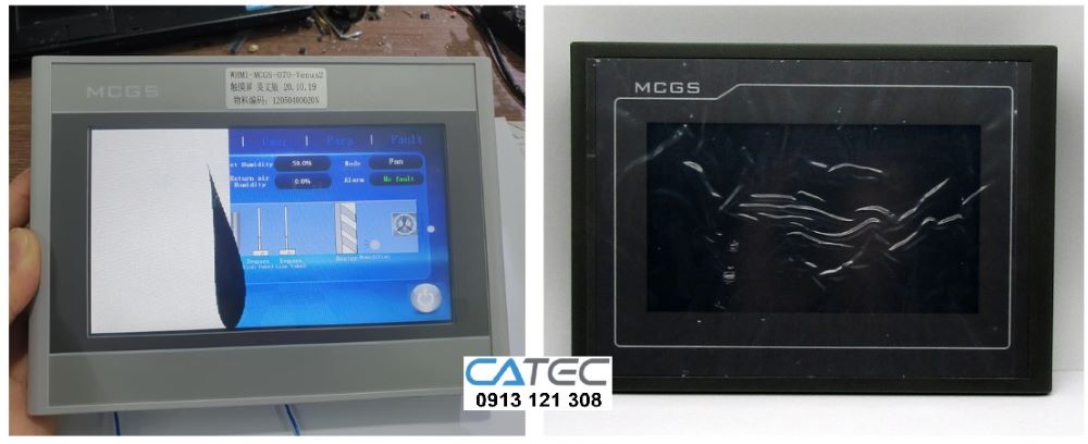 Chuyên Gia Sửa HMI MCGS TPC7062DW (Thiếu Vỏ Sau) - Khắc Phục Triệt Để Lỗi Mất Hiển Thị, Thay IC 7905 - Uy Tín Miền Nam