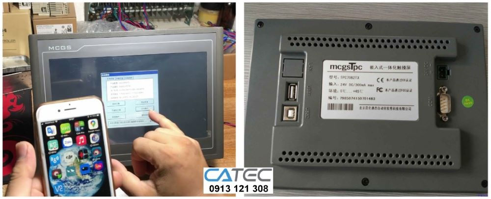 Chuyên Gia Sửa HMI MCGS TPC7062DW (Thiếu Vỏ Sau) - Khắc Phục Triệt Để Lỗi Mất Hiển Thị, Thay IC 7905 - Uy Tín Miền Nam