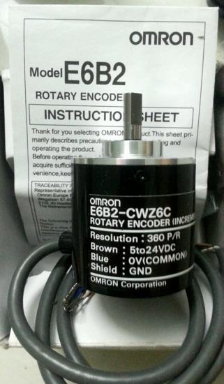 Chuyên bán Encoder Omron E6B2-CWZ6C 360 xung/vòng - giá rẻ - hàng chính hãng
