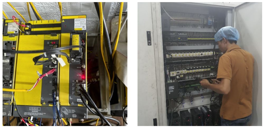 Sửa servo Fanuc uy tín tại Miền Nam có mặt sau 2h, linh kiện nhập hãng
