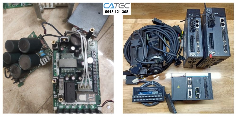 Dịch vụ sửa chữa lỗi servo INVT giá tốt tại công ty công nghệ Catec
