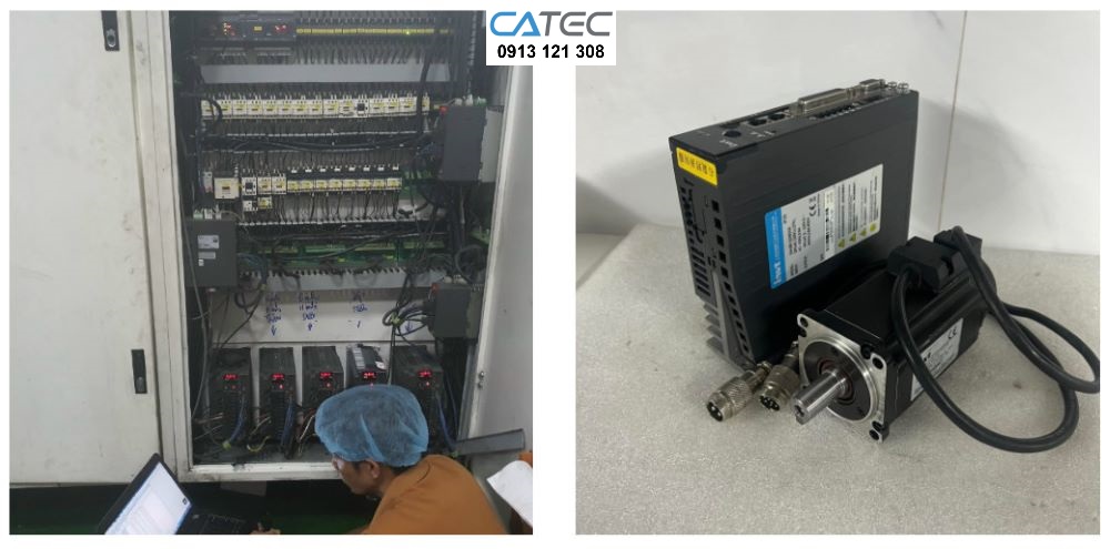 Dịch vụ sửa chữa lỗi servo INVT giá tốt tại công ty công nghệ Catec