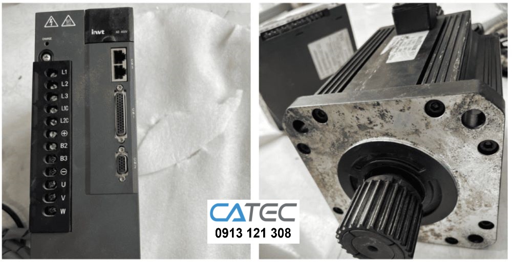 Dịch vụ sửa chữa lỗi servo INVT giá tốt tại công ty công nghệ Catec