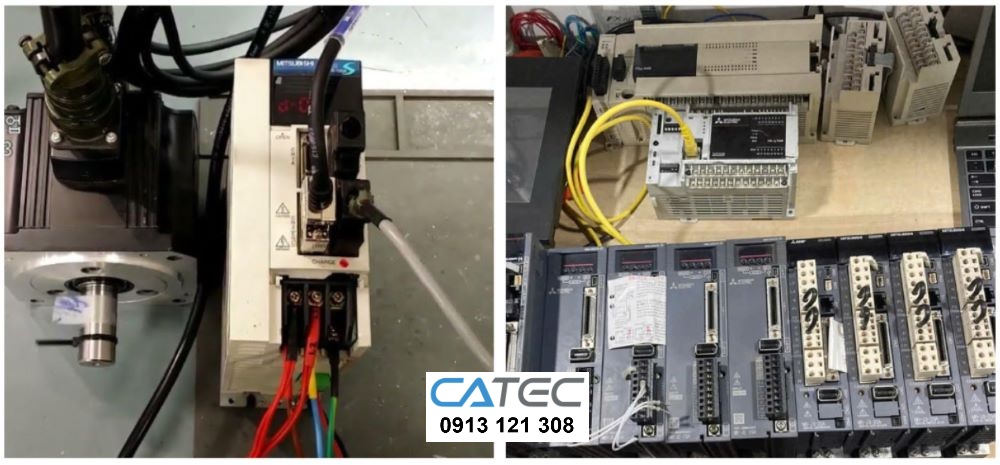 Chuyên sửa chữa servo Mitsubishi theo quy trình đúng kỹ thuật, Catec chuyên sửa servo tận nơi