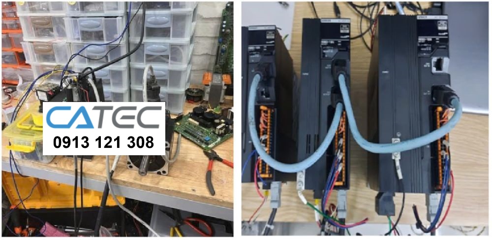 Chuyên sửa chữa servo Mitsubishi theo quy trình đúng kỹ thuật, Catec chuyên sửa servo tận nơi