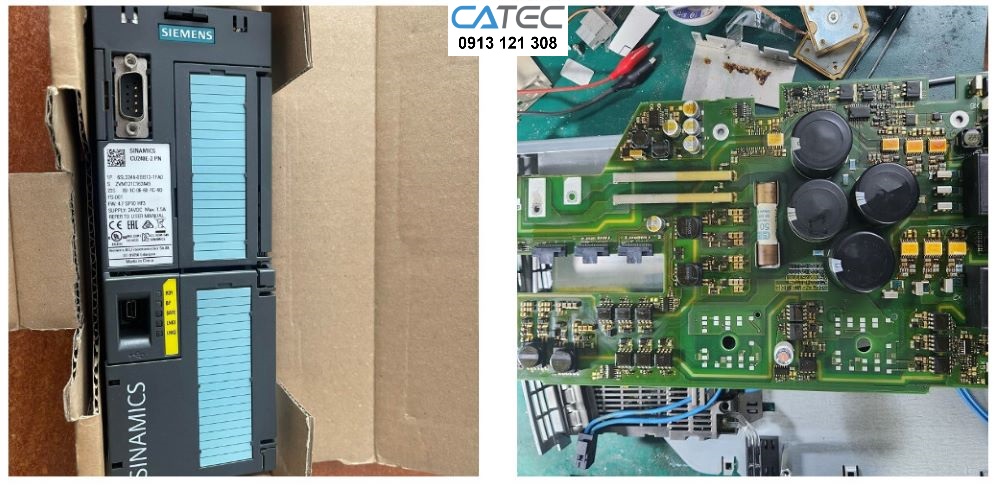 Sửa chữa khắc phục lỗi servo Siemens bảo hành lâu dài tại Catec