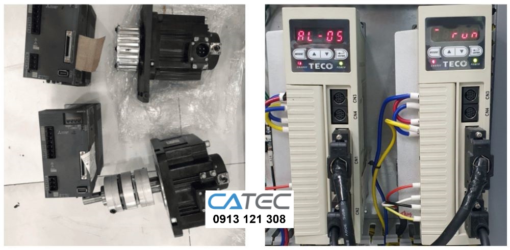 Sửa motor servo Teco lỗi encoder, sửa động cơ servo Teco các lỗi về cơ khí