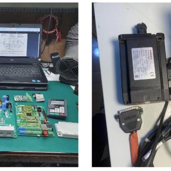 Sửa chữa servo driver Inovance hư board công suất hư board kích IGBT