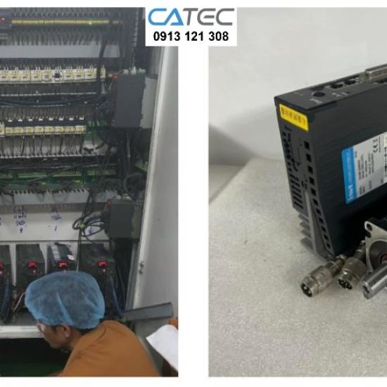 Sửa chữa servo motor INVT lỗi encoder, lỗi kẹt tải bể bạc đạn bể thắng