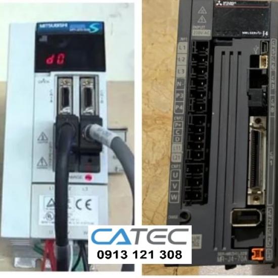 Sửa chữa servo motor Mitsubishi lỗi encoder, lỗi kẹt tải bể bạc đạn bể thắng