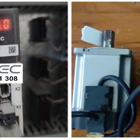 Sửa chữa servo motor Panasonic lỗi encoder, lỗi kẹt tải bể bạc đạn bể thắng
