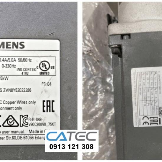 Bảo hành và sữa chữa servo Siemens báo lỗi quá áp trên Driver do motor dừng đột ngột - 5772