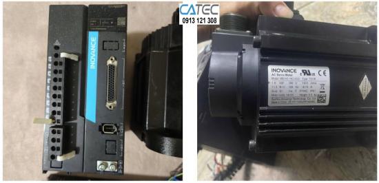 Sửa servo Inovance báo lỗi quá dòng trên Driver do hư IGBT do servo motor kẹt cơ khí