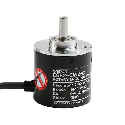 Bộ mã hóa vòng xoay Omron E6B2-CWZ6C, encoder omron 1000 xung