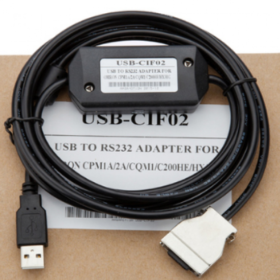 Cáp lập trình PLC Omron USB-CIF02