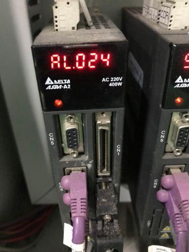 Sửa servo Delta công suất 7.5kw - sửa Driver servo ASD-A2-7543-M - sửa động cơ servo ECMA-L11875R3