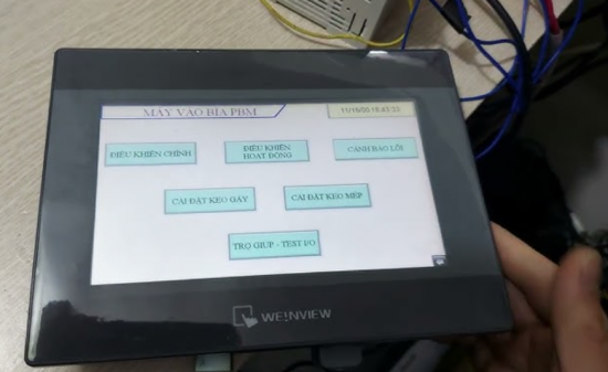 Tấm cảm ứng màn hình HMI Weinview 10 inch TK6102I