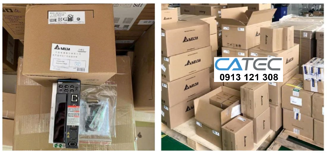 hình ảnh servo delta b2 tại kho catec