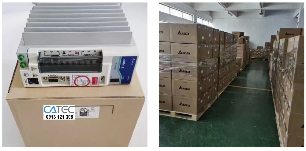 Bộ điều khiển Driver servo Delta ASD-B0721-A, công suất 0.75kW, hàng chính hãng