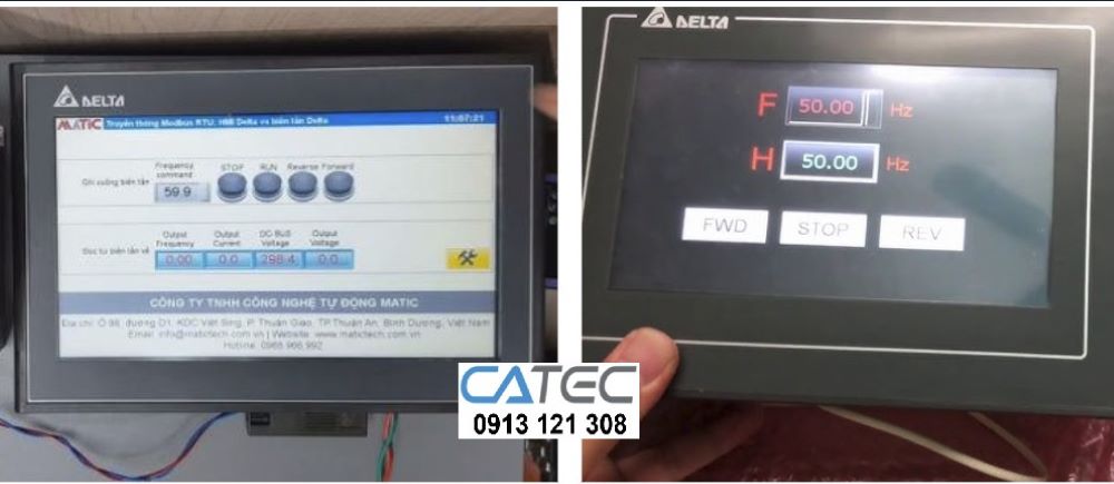 Chuyên nhận sửa chữa màn hình HMI DELTA màn hình bị nhòe không thấy rõ giá rẻ