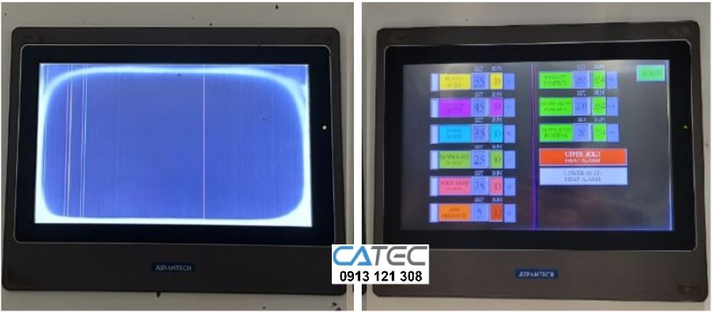Các bước kiểm tra và sửa chữa màn hình cảm ứng Advatech lỗi mất nguồn với linh kiện chính hãng