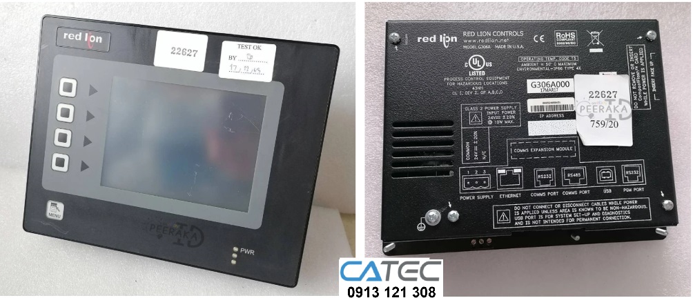 Chuyên sửa bảng mã lỗi của màn hình HMI RED LION báo lỗi uy tín có bảo hành