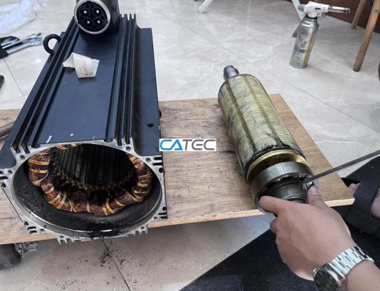 Xử lý khắc phục Động cơ hãng Siemens 1FK7060-2AF71-1FH0 bị hỏng - dịch vụ sửa servo Panasonic Uy tín toàn quốc