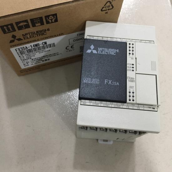 Bộ lập trình PLC Mitsubishi FX3SA-14MT-CM (8 in / 6 out transistor), chuyên bán PLC FX3SA-14MT-CM chính hãng