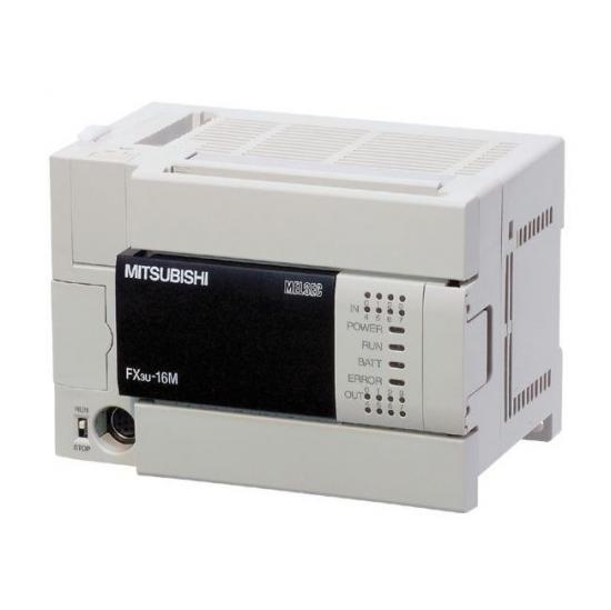 Bộ lập trình PLC Mitsubishi FX3U-16MT/ESS (8 In/8 Out) Transistor - chuyên bán PLC FX3U-16MT/ESS hàng chính hãng