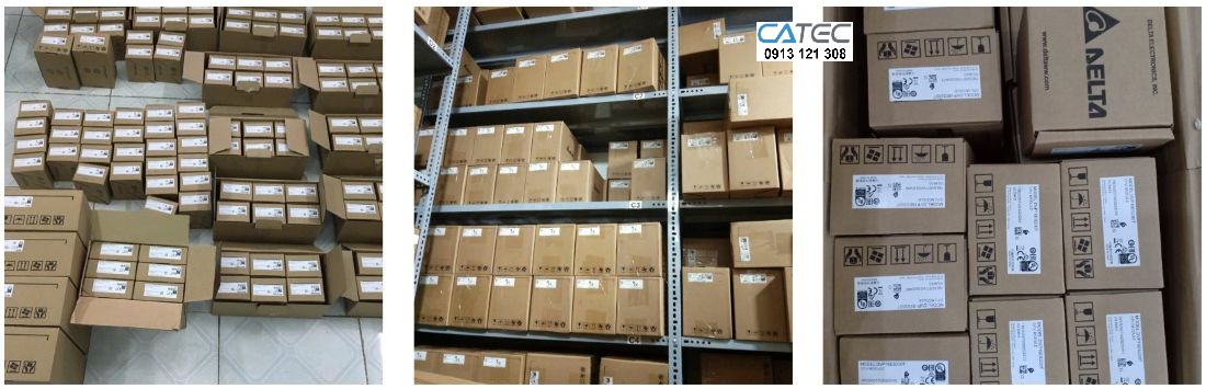 PLC Delta 12SA211T, cấu hình 8DI/4DO, chuyên phát xung servo