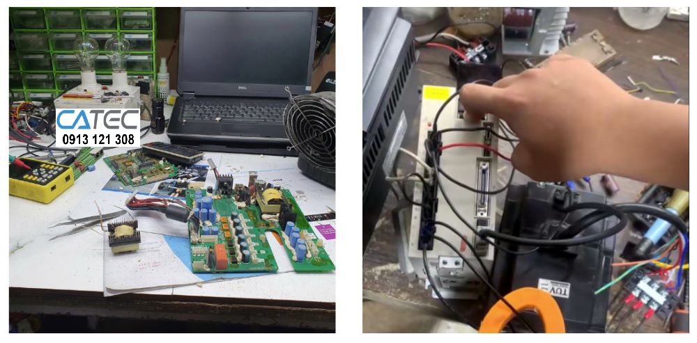 Chuyên sửa Servo Yaskawa Sigma II, Sigma III, Sigma V, Sigma VII, bảo hành 6 tháng uy tín