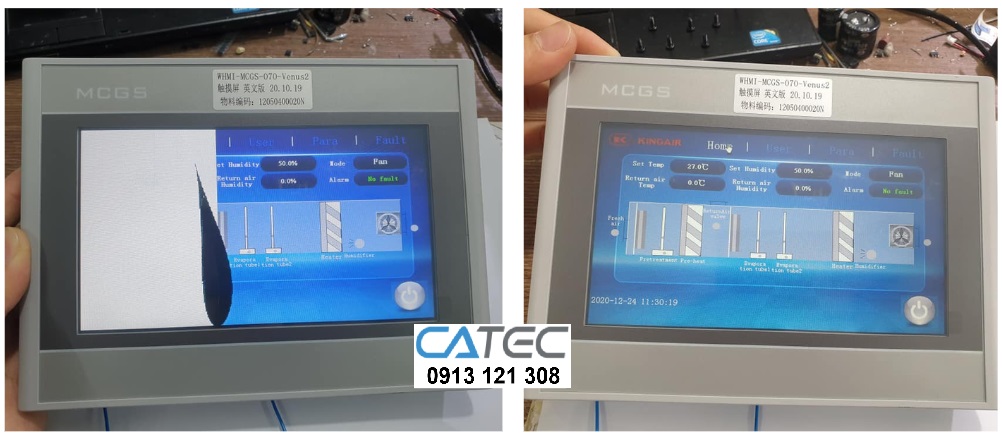 Chuyên sửa chữa thay cảm ứng màn hình HMI MCGS, thay LCD màn hình cảm ứng MCGS tại miền nam