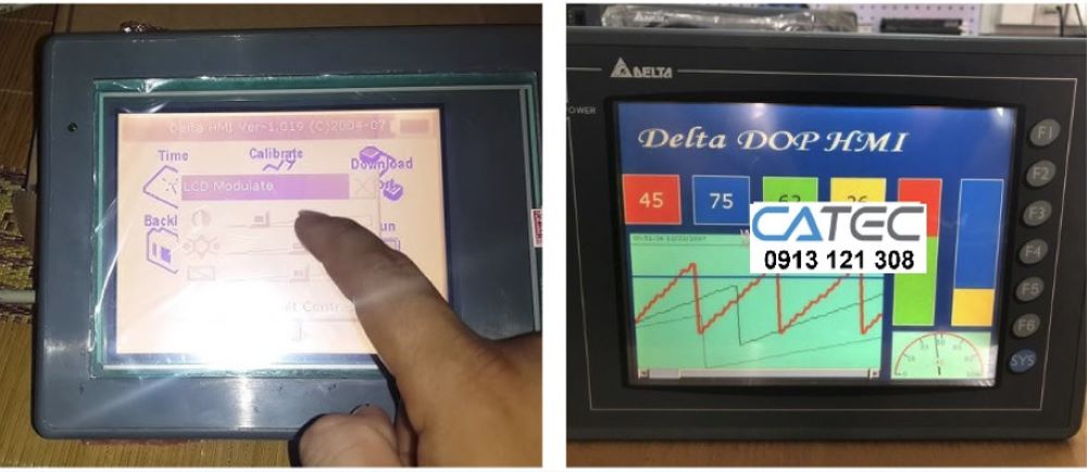 Chuyên sửa chữa màn hình HMI Delta bảo hành 3-6 tháng