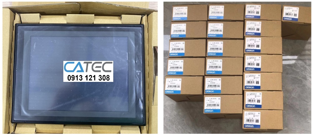 Chuyên sửa chữa màn hình HMI OMRON bị đốm đen giá rẻ, bảo hành 3-6 tháng tại CATEC Automation