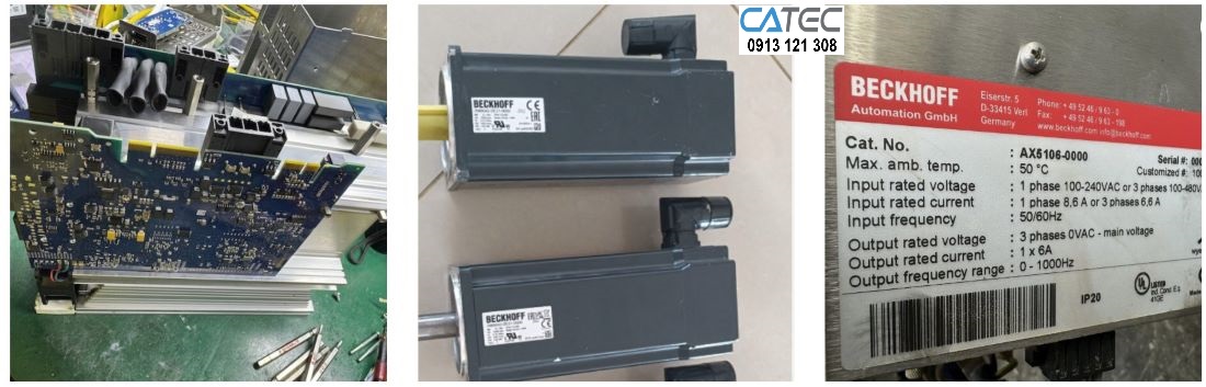 Chuyên gia sửa servo Beckhoff – Dịch vụ xử lý lỗi servo các hãng 24/7