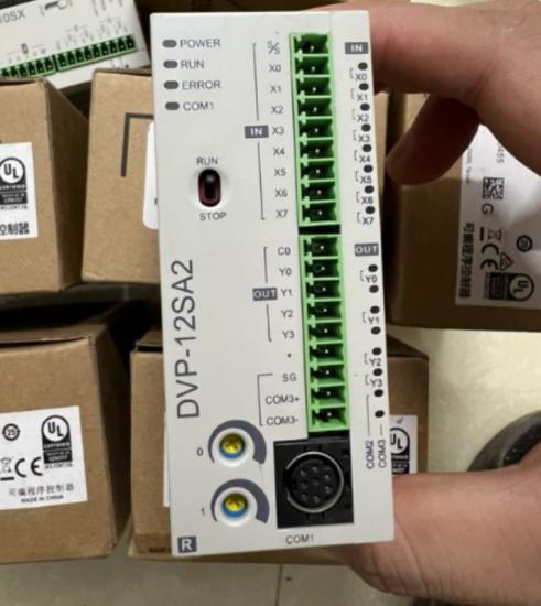 PLC Delta DVP12SA11T, 8DI/4DO, hàng mới 100%