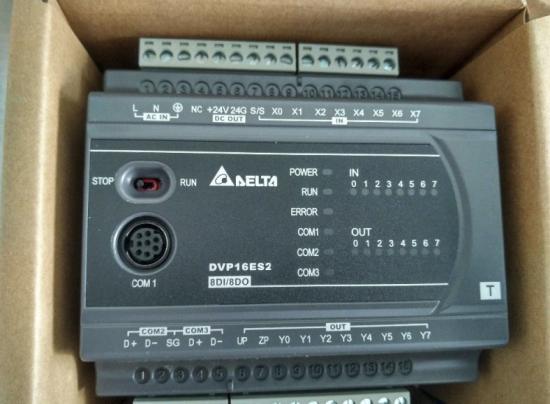 PLC Delta DVP16ES200T, 08DI/08DO, hàng mới 100%