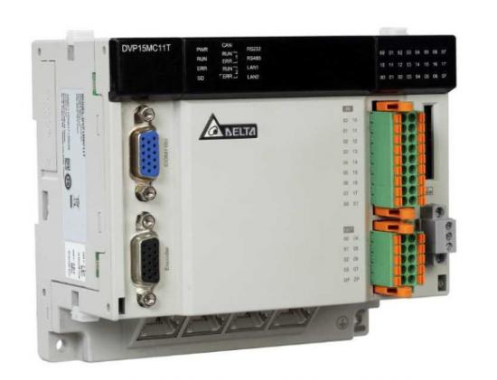 PLC Delta DVP50MC11T-4S, 16DI/08DO, hàng mới 100%