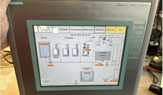 Unlock màn hình HMI Siemens KTP700, Chuyên crack password màn hình Siemens