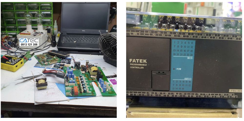 Sửa Lỗi PLC Fatek Trong Ngày: Tận Nơi Xử Lý Dứt Điểm Board Nguồn & Báo ERR