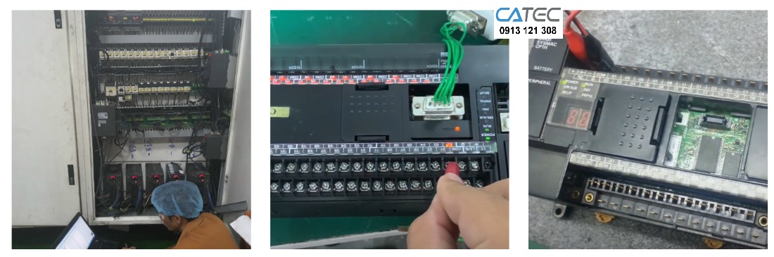 Sửa Chữa Nhanh PLC Omron: Lỗi Nguồn, Lỗi Đèn, Hư Ngõ Ra